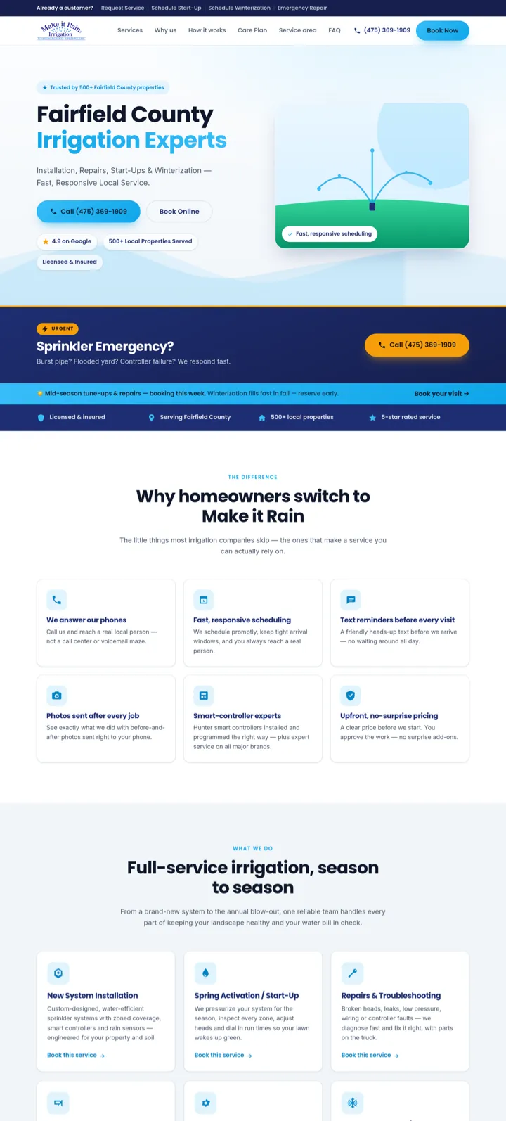 makeitrainct.com — full page